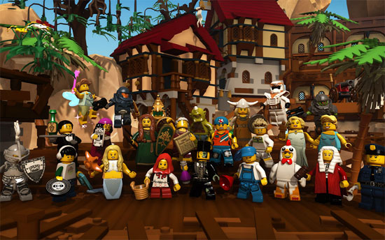 LEGO Minifigures Online trailer