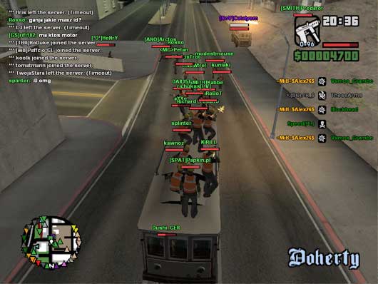 GTA:San Andreas Multiplayer mod