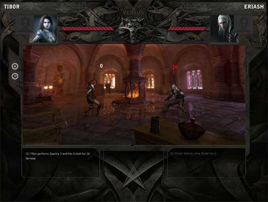 The Witcher: DuelMail (browser game)
