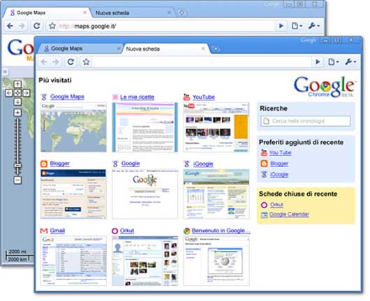 Chrome Google release its Web Browser