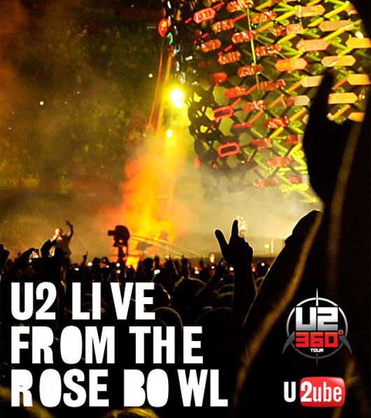 U2 Concert Live on YouTube