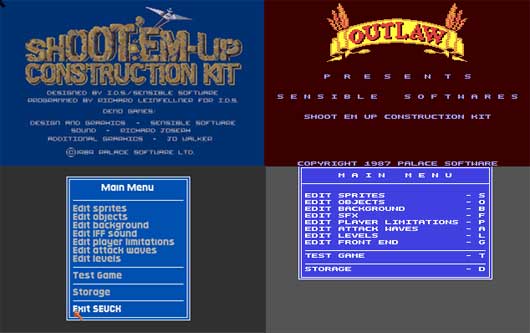 S.E.U.C.K (Retro) Shoot em up construction Kit