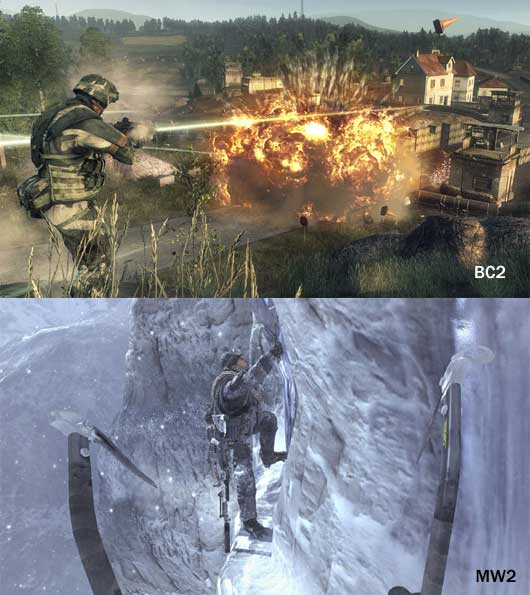 Call of Duty vs Bad Company