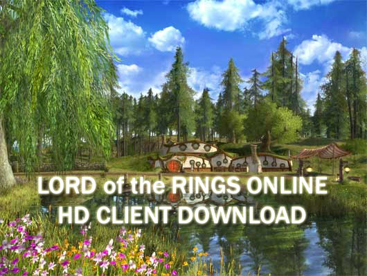 Lord of the Rings Online HD Client Download