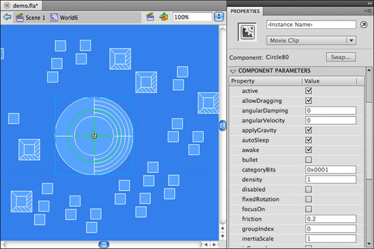 Box2d Flash Alchemy Port + World Construction Kit