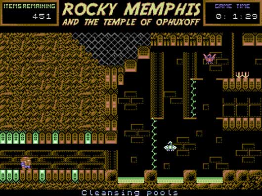 Rocky Memphis and the temple of Ophuxoff