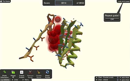 Video gamers solve microbiology puzzle