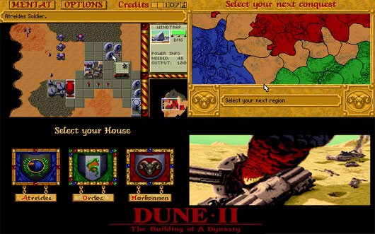 Play Dune 2 in a Browser