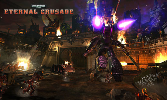 Warhammer 40,000: Eternal Crusade in progress