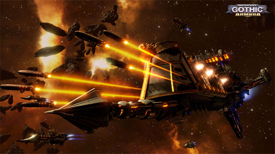 Battlefleet Gothic: Armada Launch and trailers