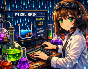 Pixel Rain Pixel_Rain_www.g4g.it_01